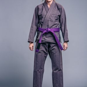 Wartribe Canvas jujitsu gi, Charcoal Purple, W0